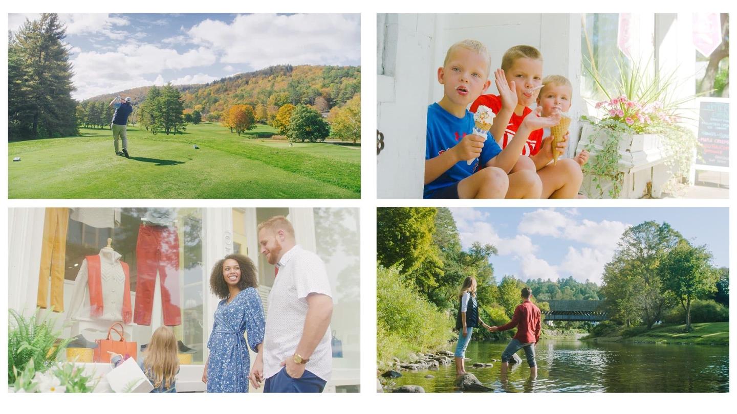 four photo collage