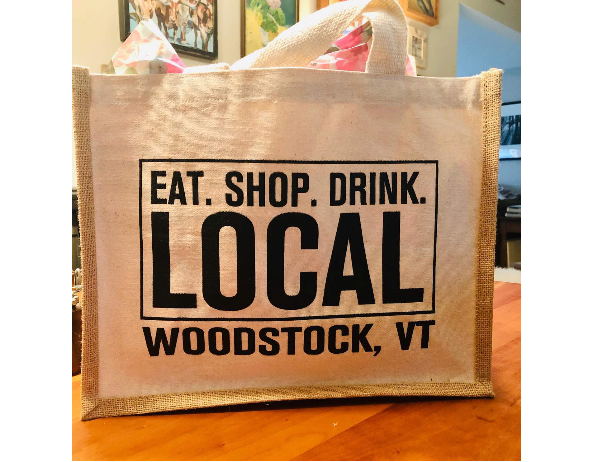 Clover Gift Shop tote