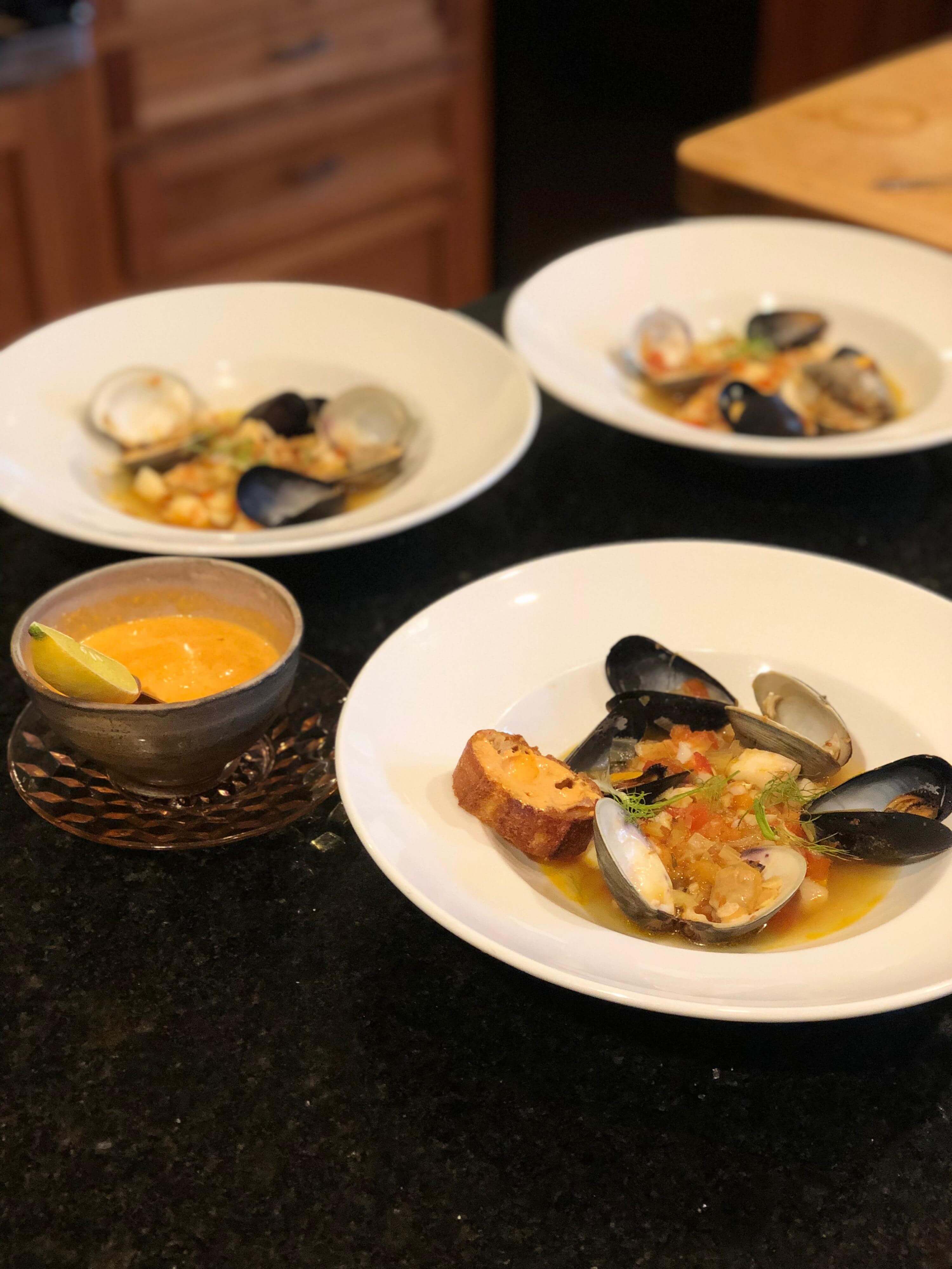 Fish Stew or Bouillabaisse at Odyssey Events Cooking Class