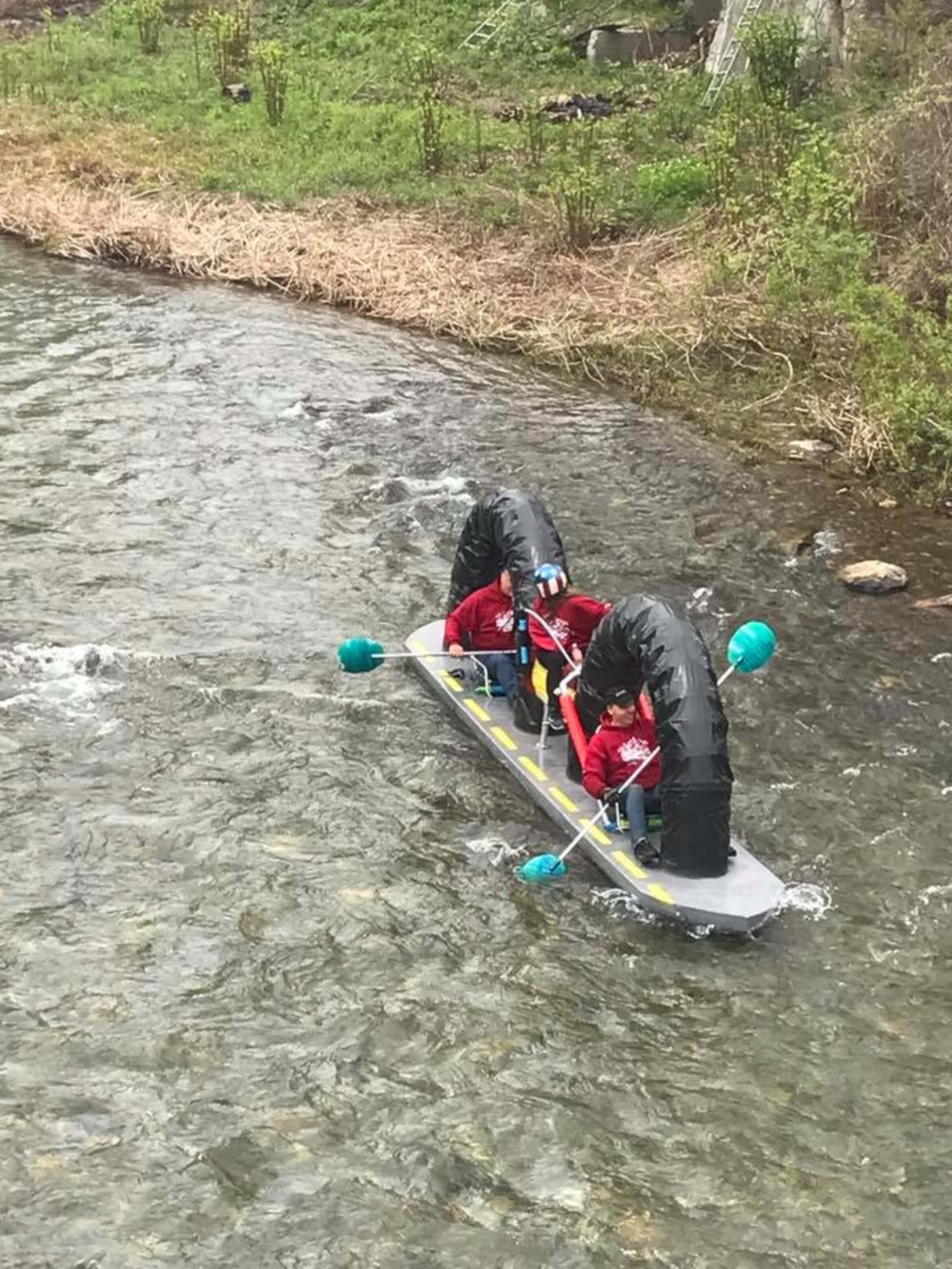 Bridgewater Raft Race boat