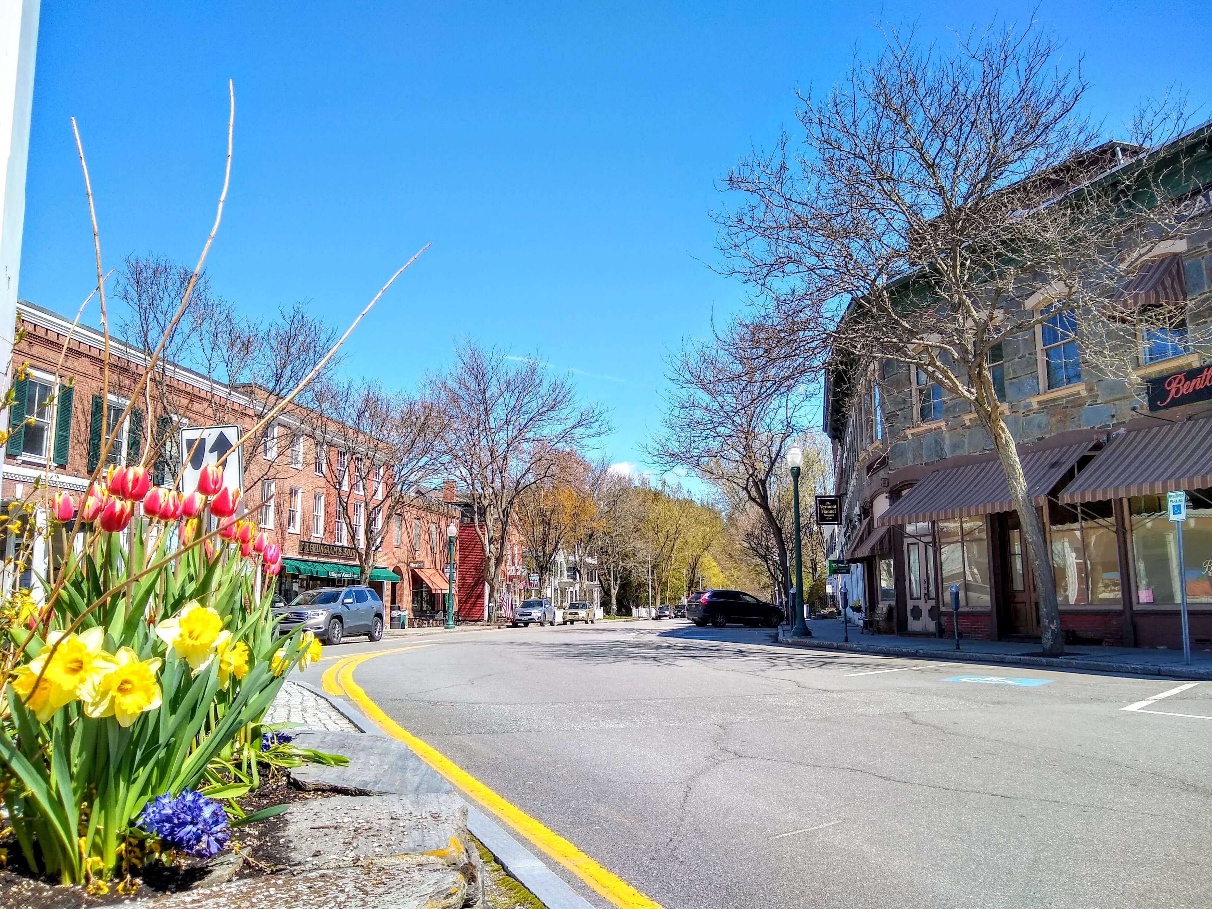 Spring shopping on Elm Street