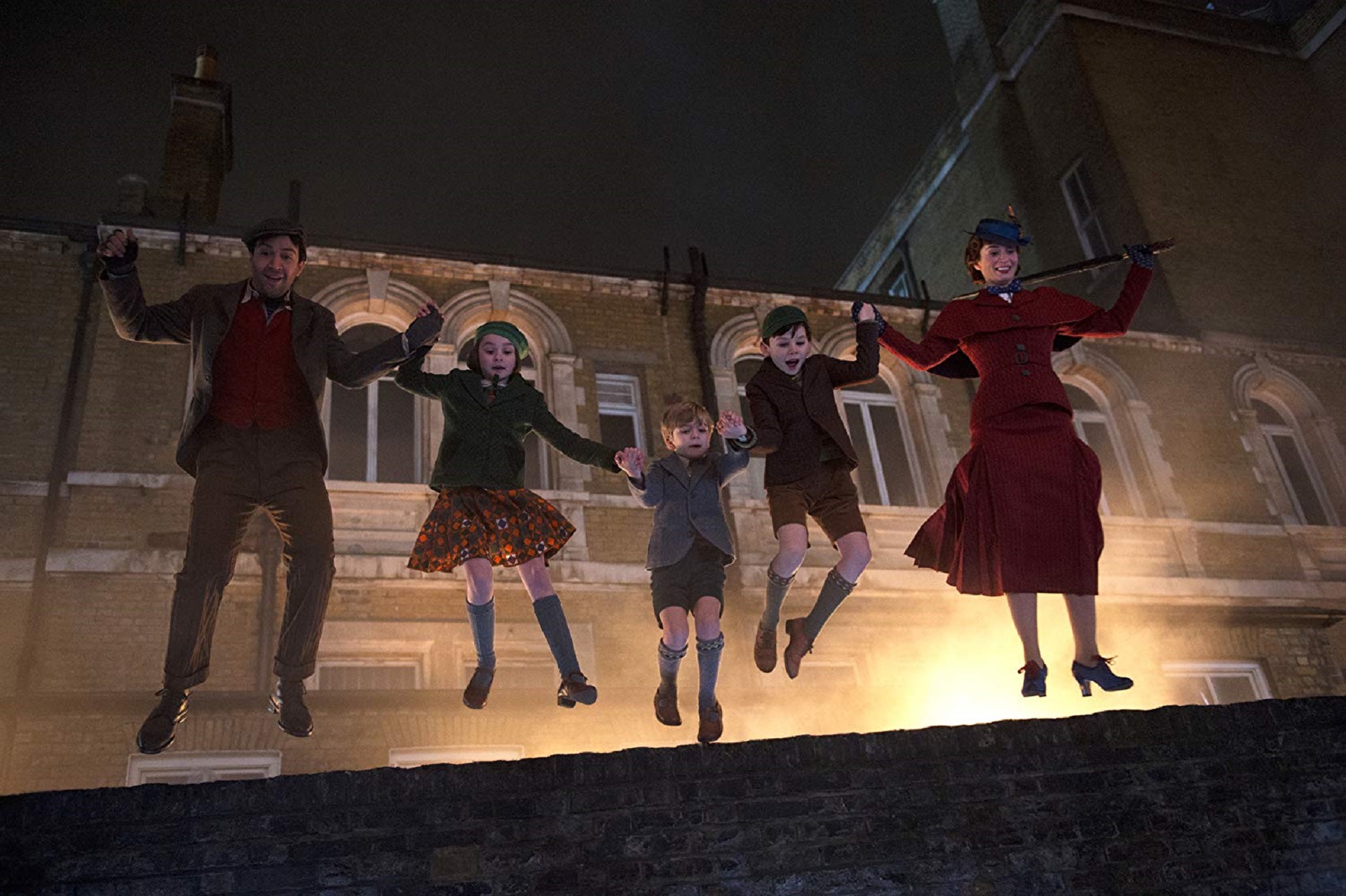 The cast of Mary Poppins Returns