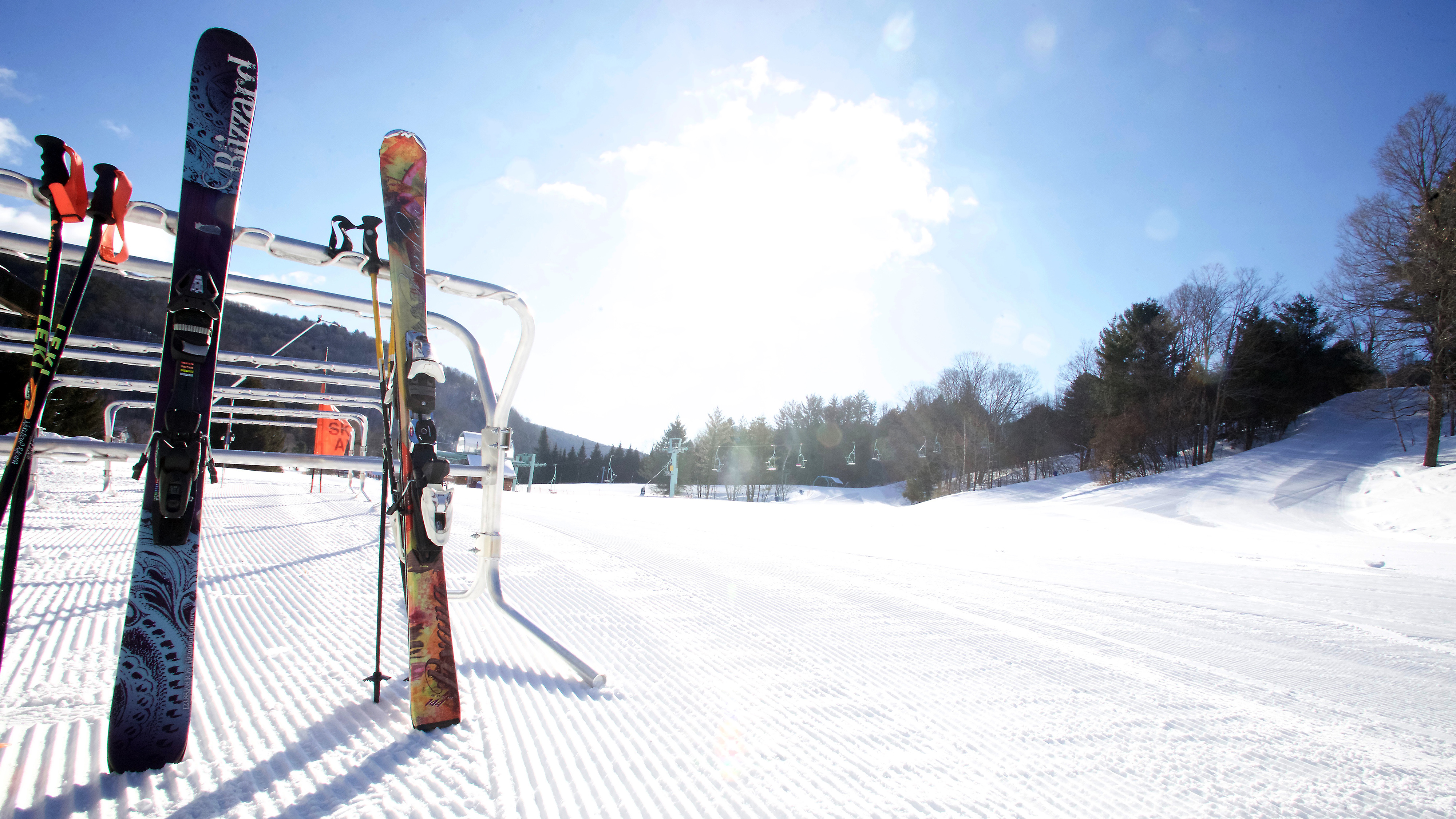 Skiing at Suicide Six Ski Area