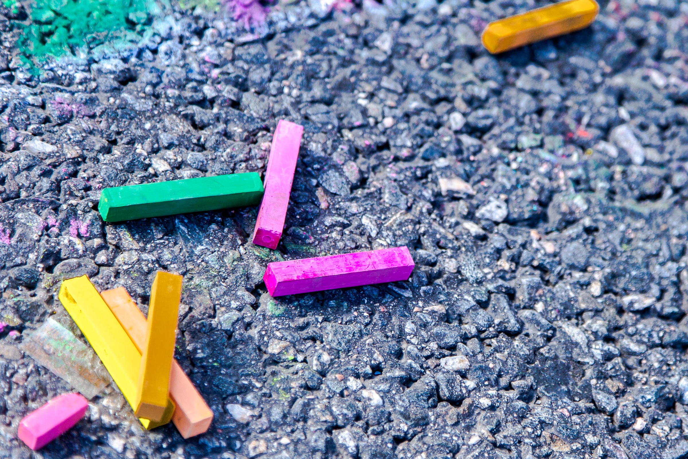 Street chalk