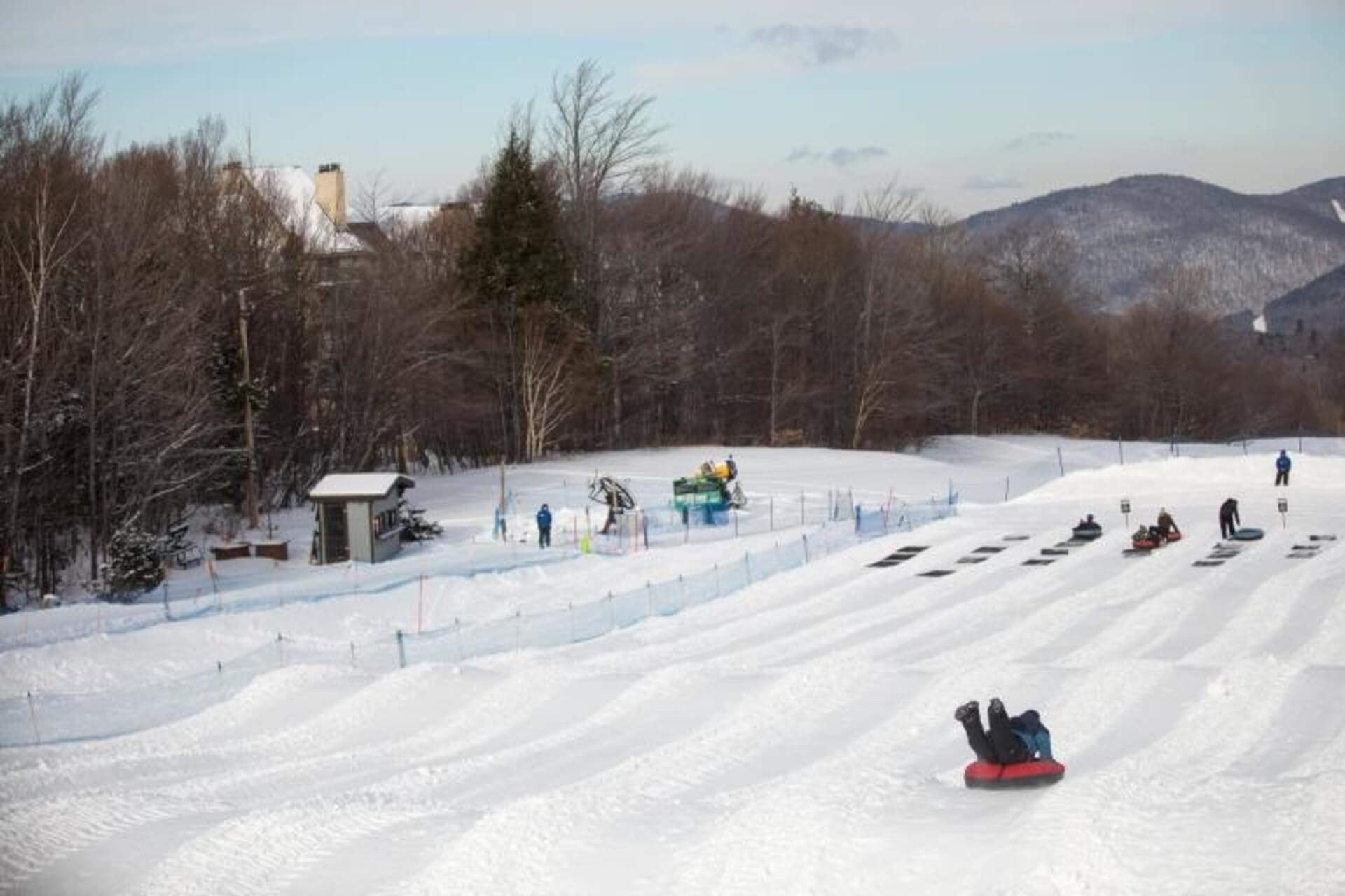 Tubing park at Killington