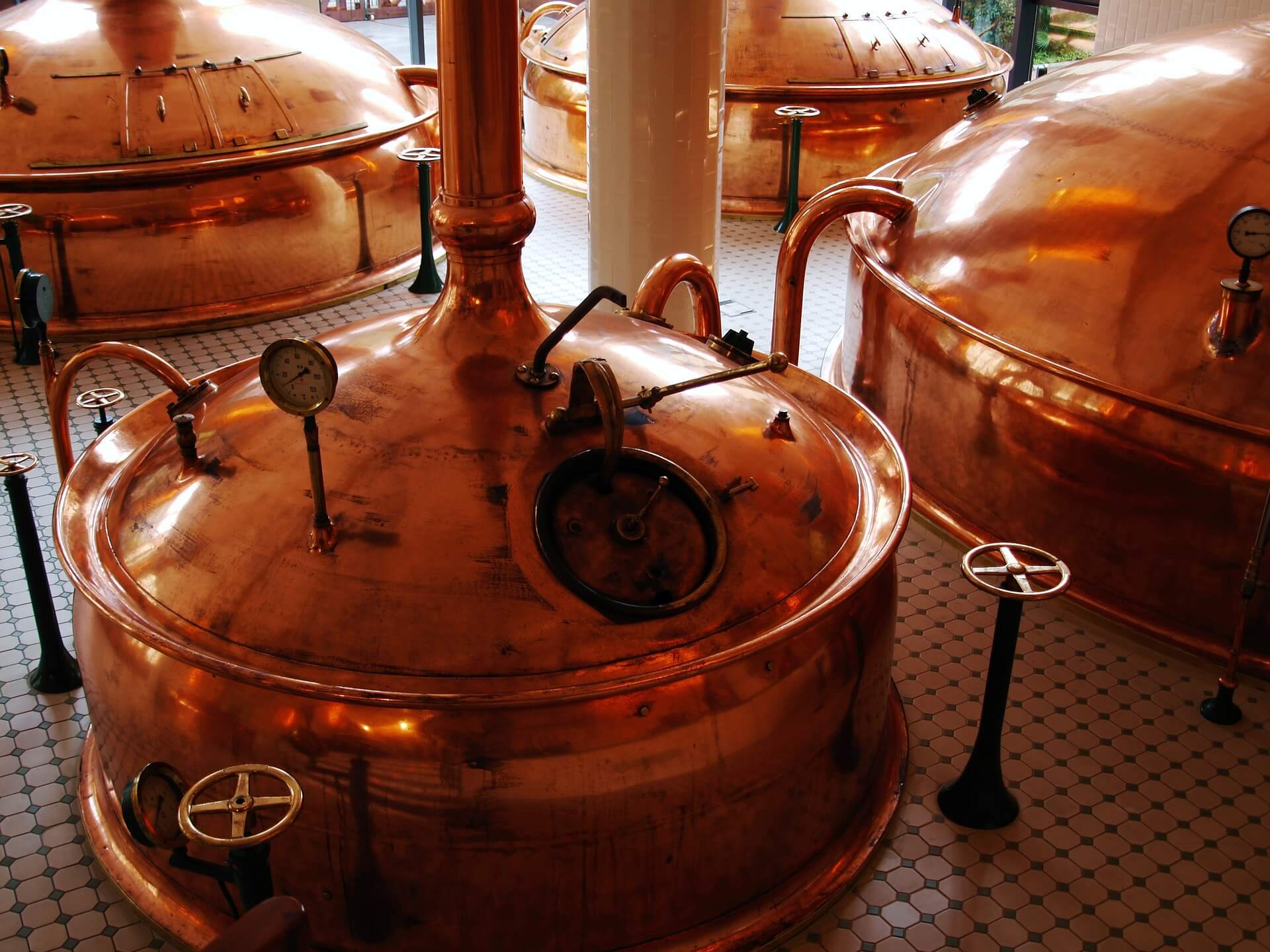 Beer production
