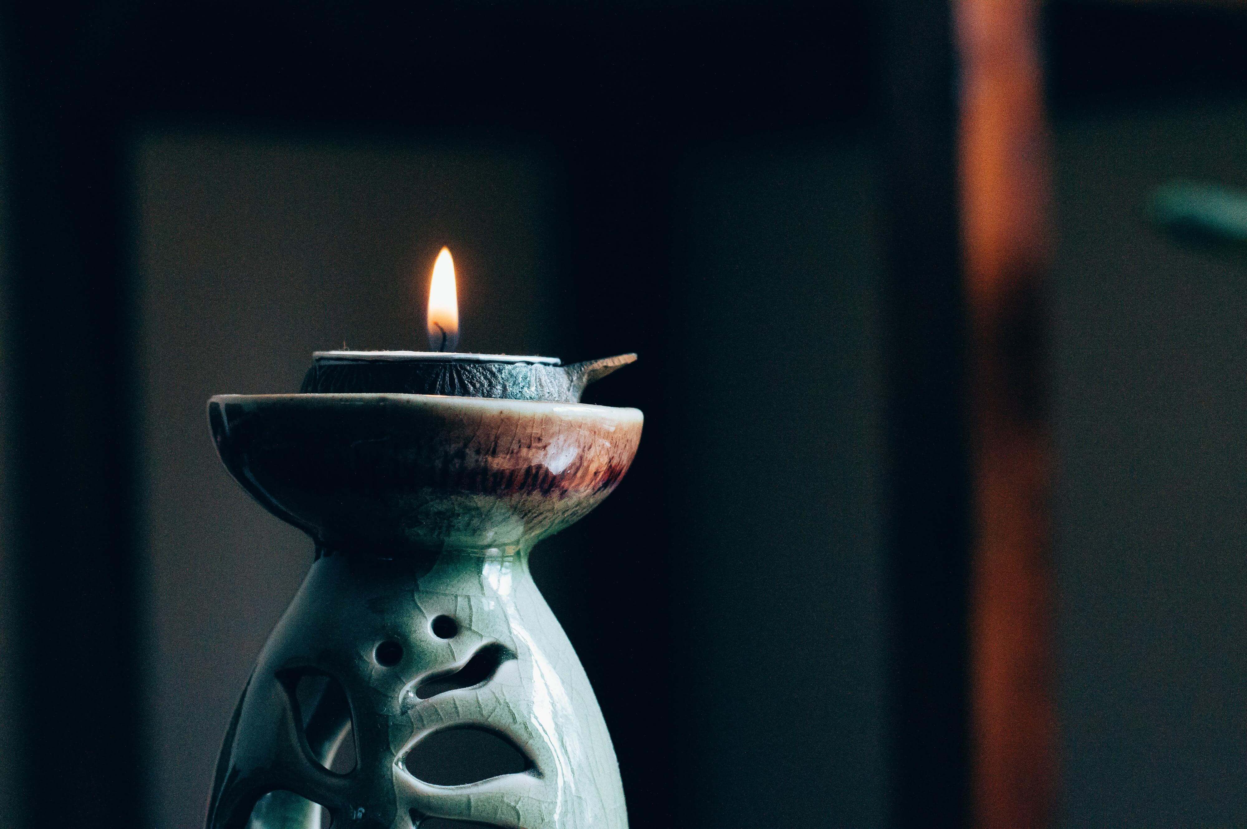 Yoga candle