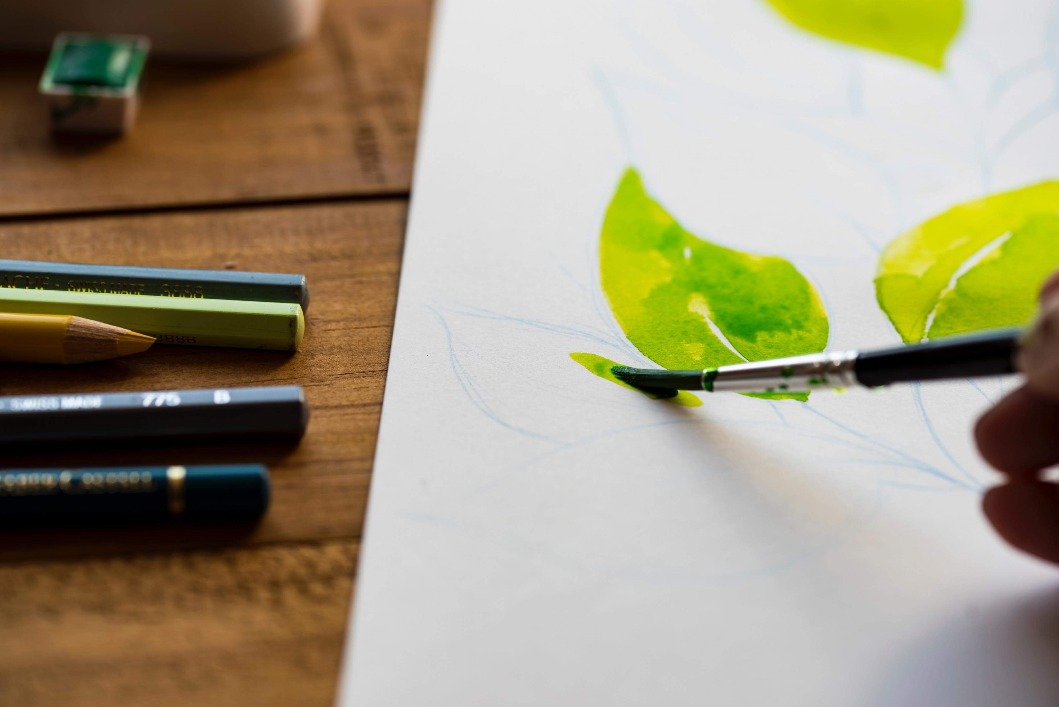 Artmaking watercolor painting