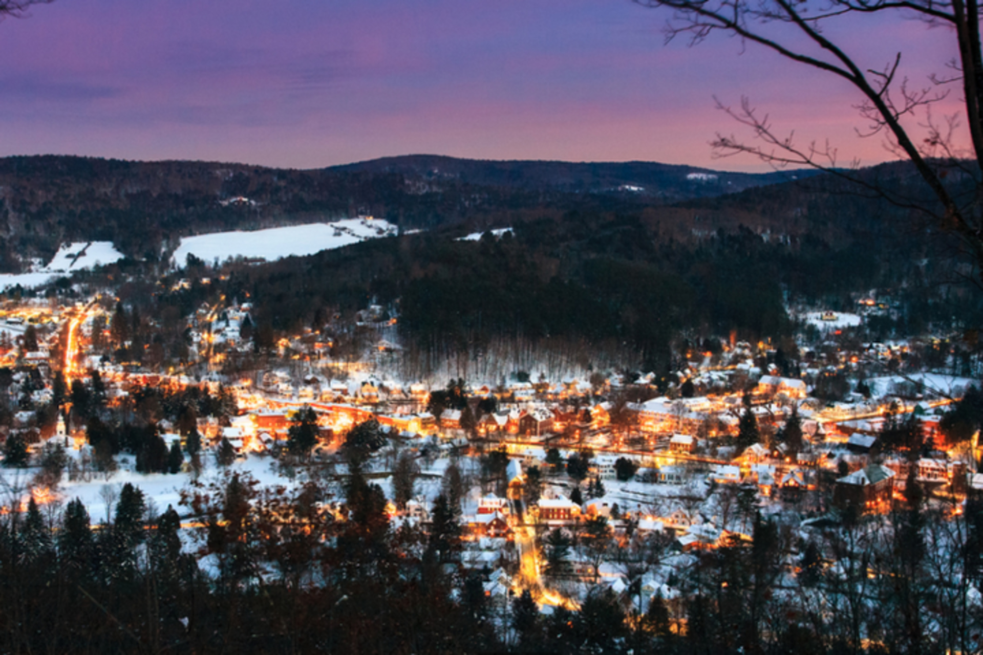 Mt Tom in Winter