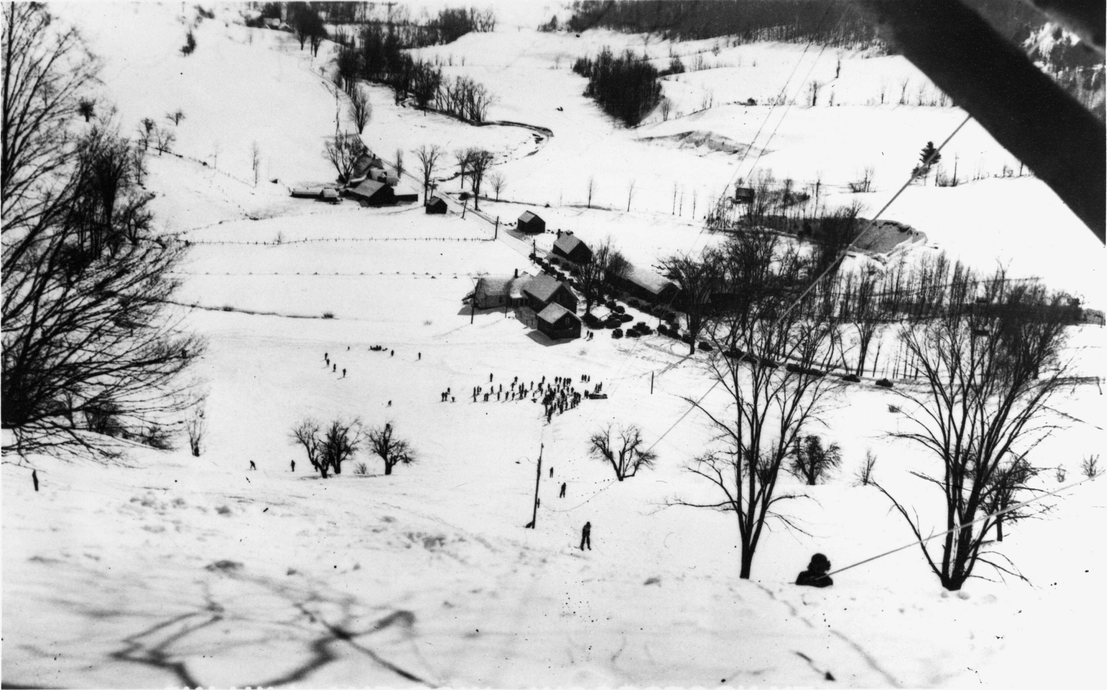 Skiing at Gilbert's Hill