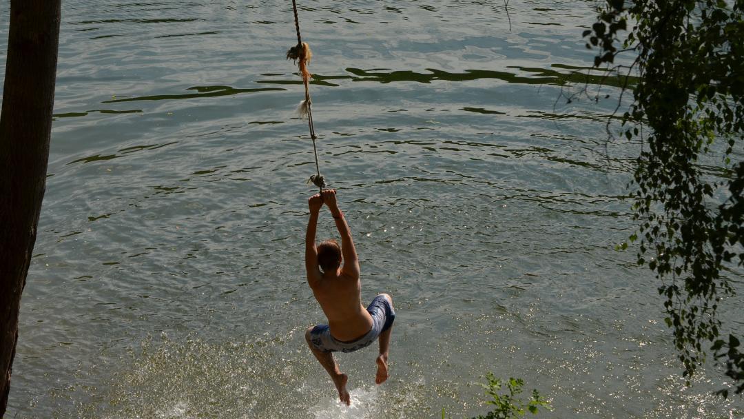 Rope Swing Swim