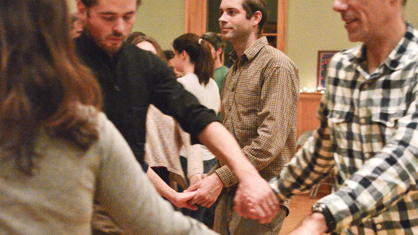 Contra Dancing at the Barnard Town Hall