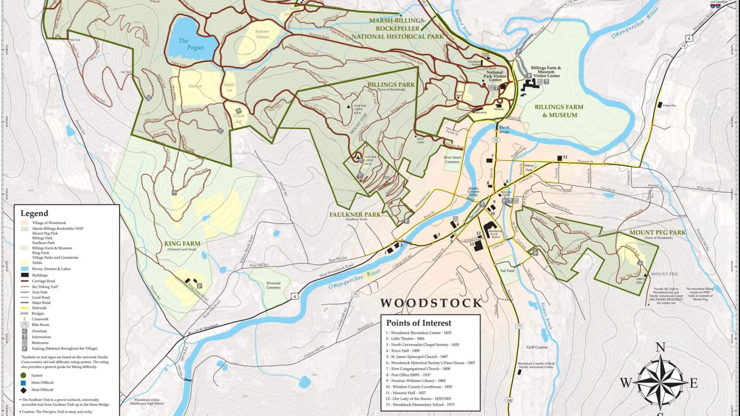 Walk Woodstock Map