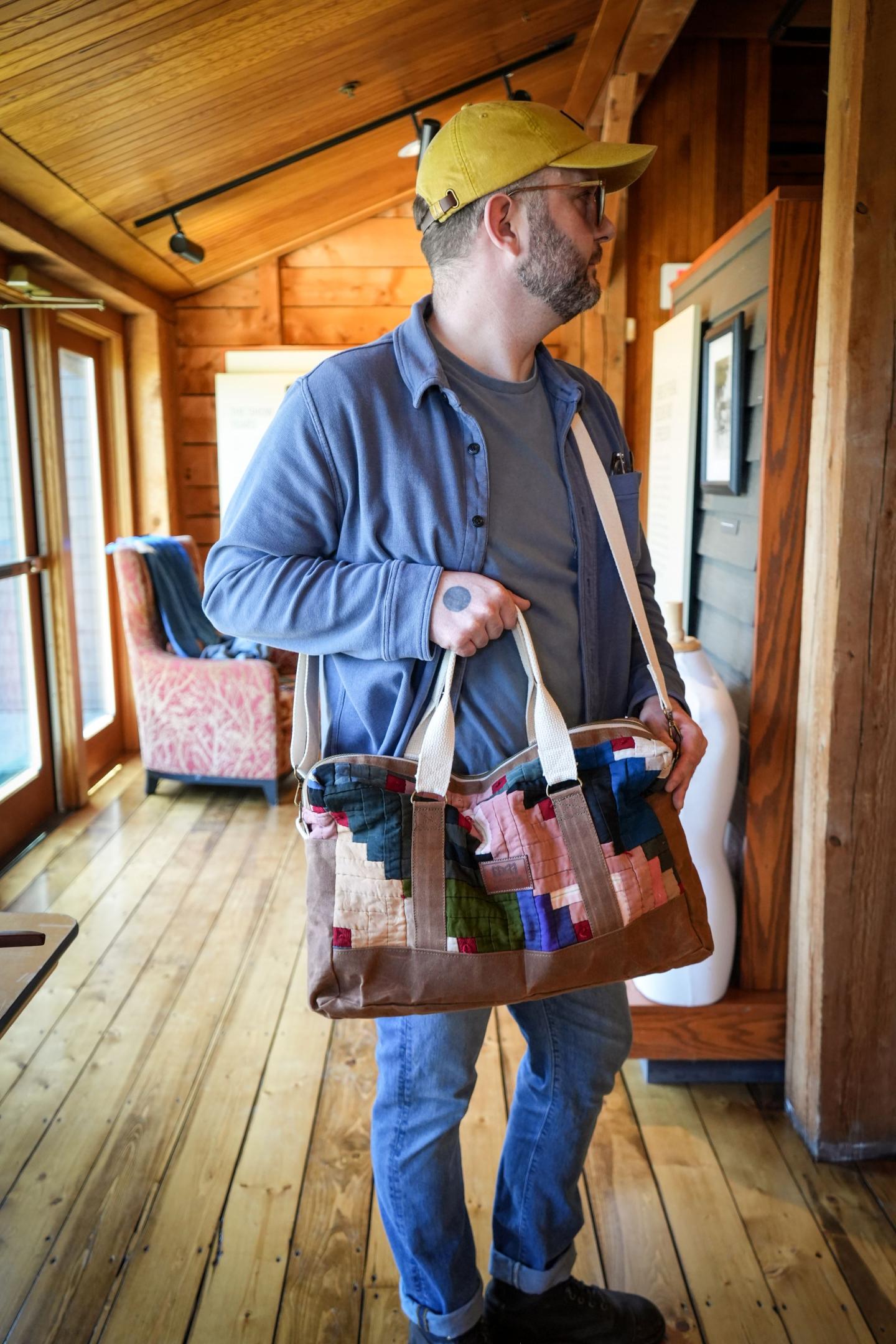 Kitty Badhands quilted bag