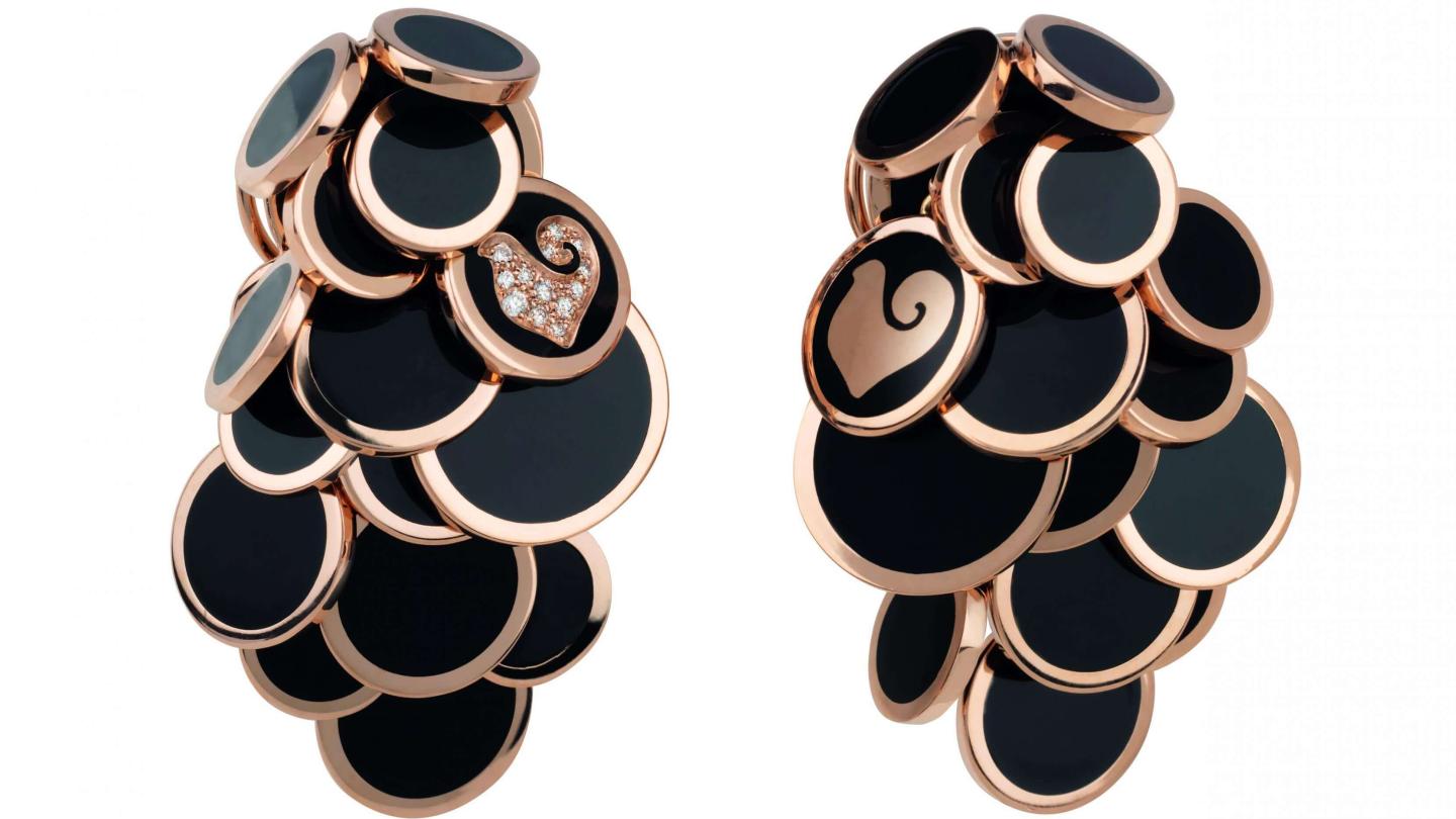 Chantecler enamel earrings