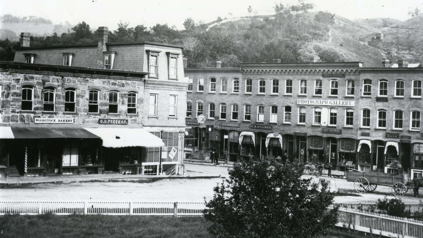 Elm Street and Central mid to late 1870s