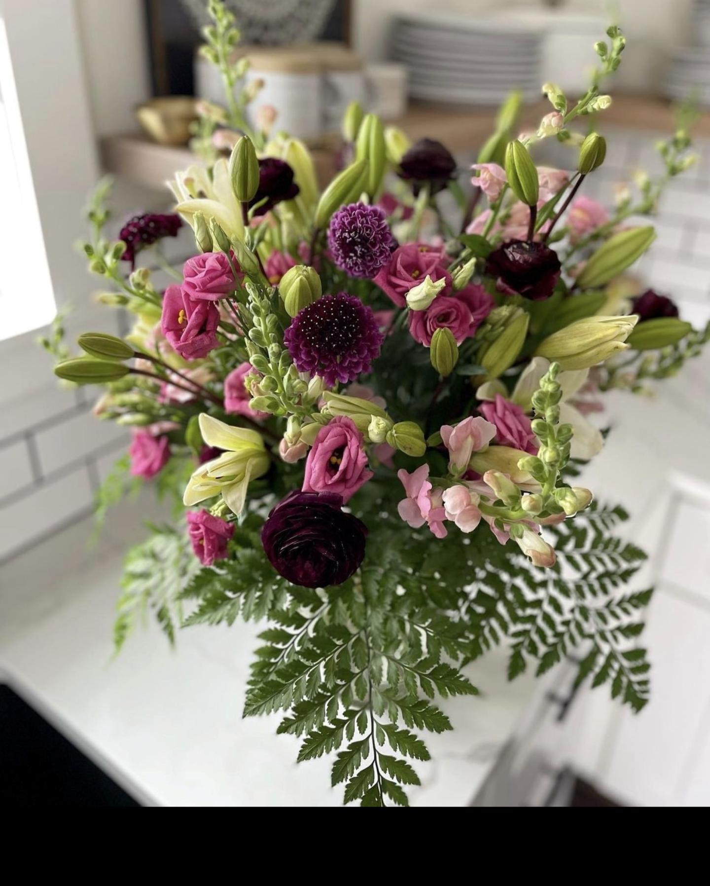 Blue Door Flower Bouquet
