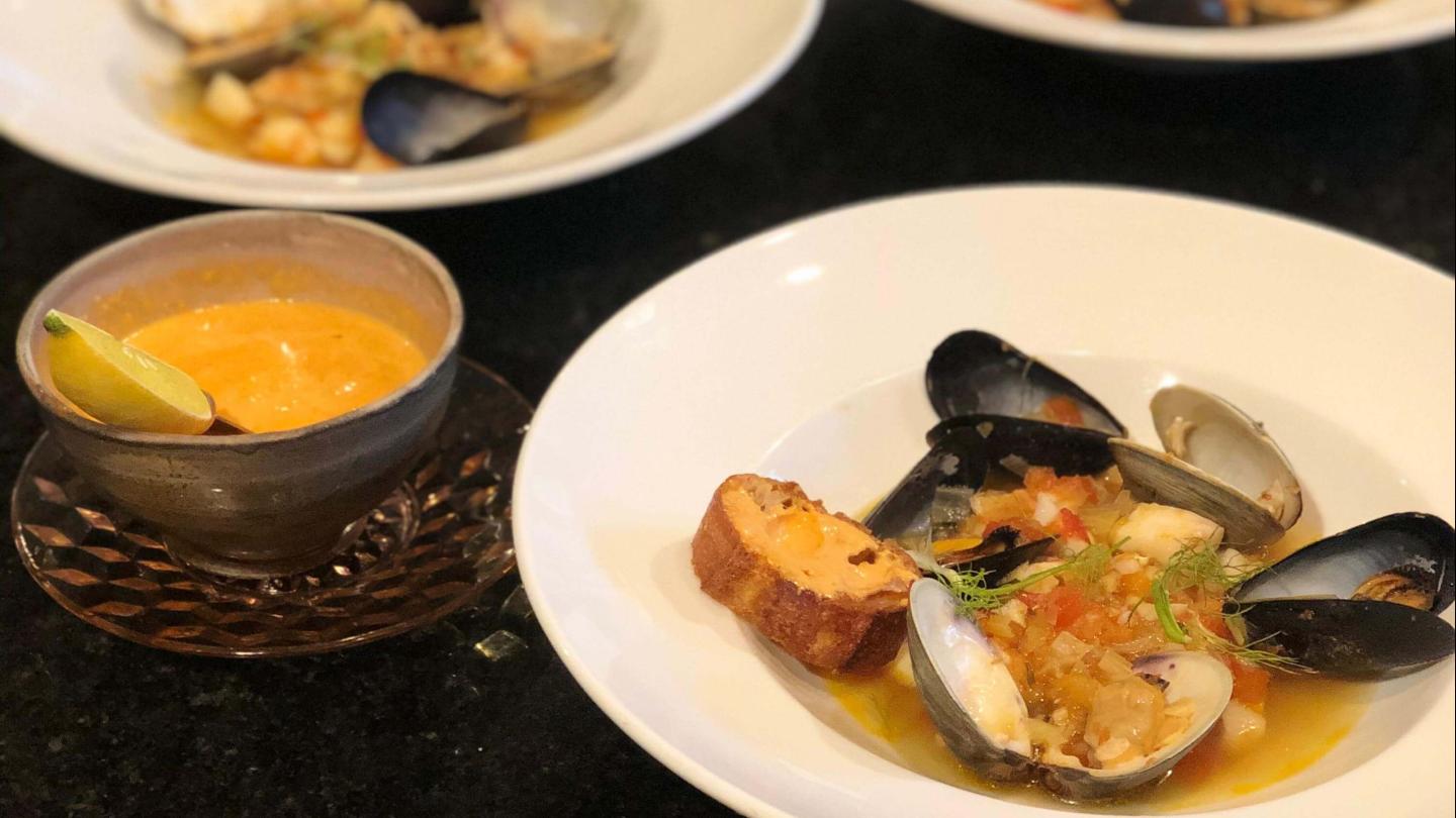 Fish Stew or Bouillabaisse at Odyssey Events Cooking Class