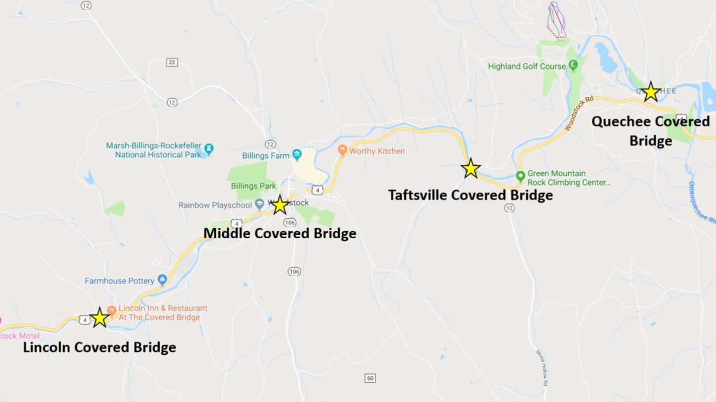 Covered Bridge Map