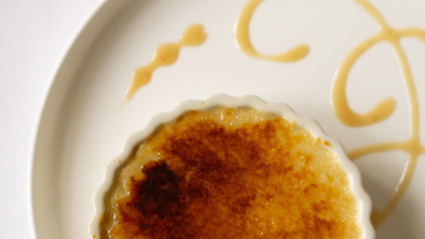 Eggnog Crème Brûlée
