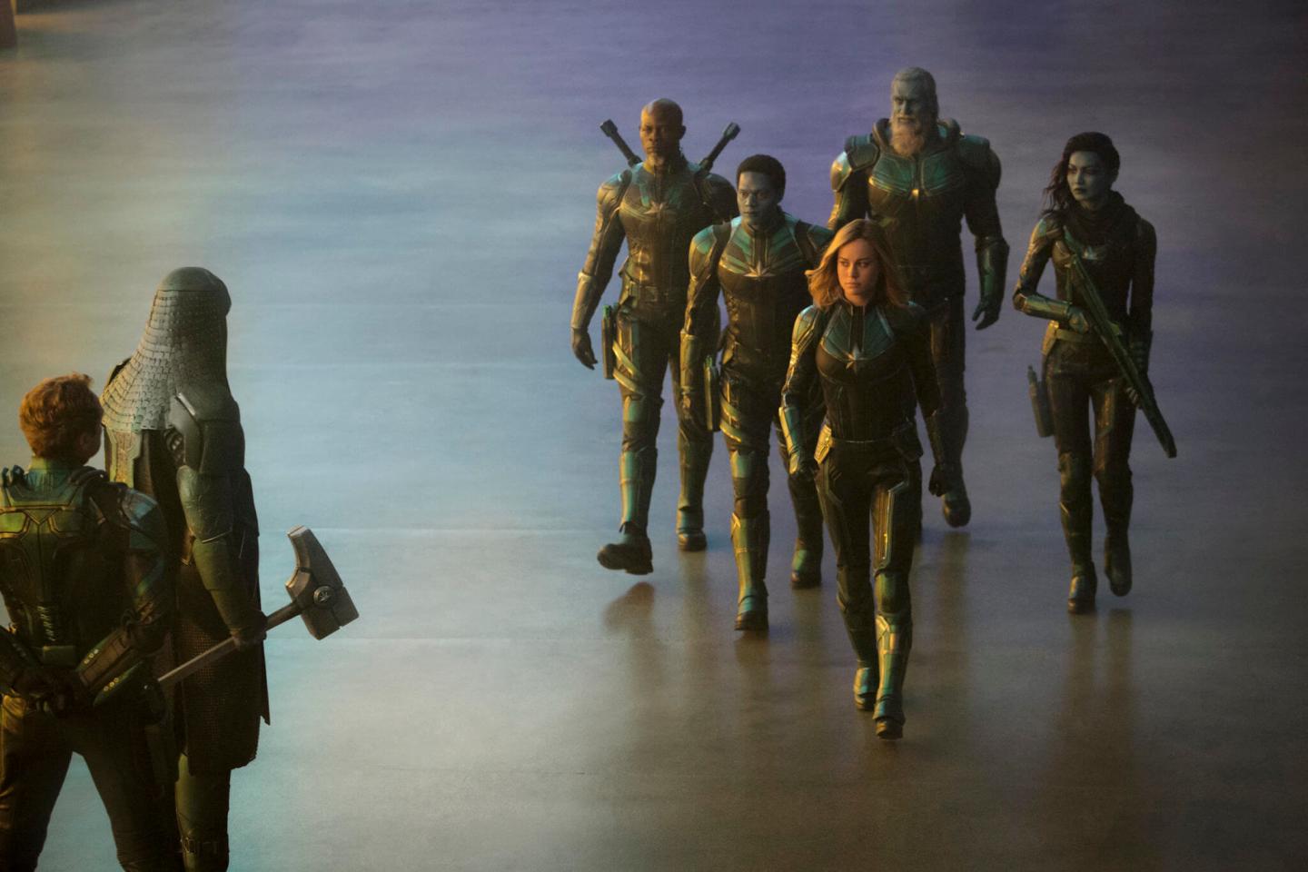 Captain Marvel-background