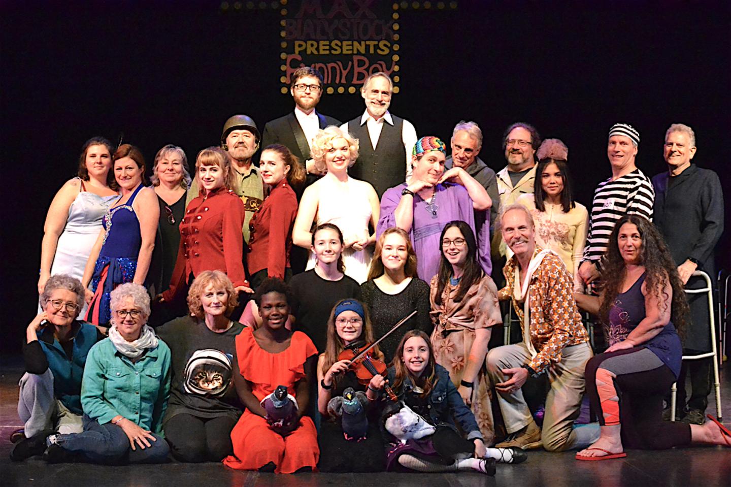 The Cast of THE PRODUCERS!