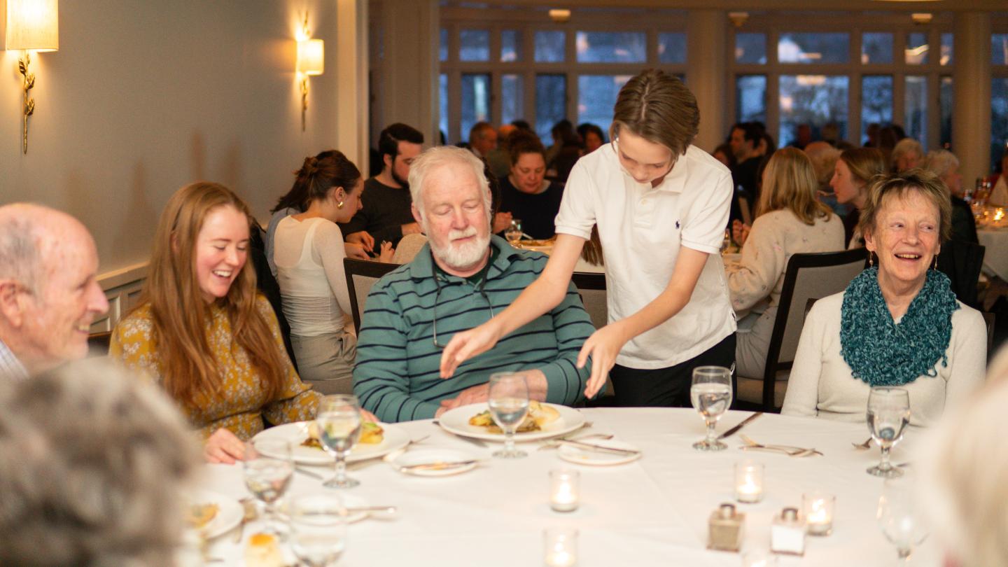 Change the World Kids dinner event