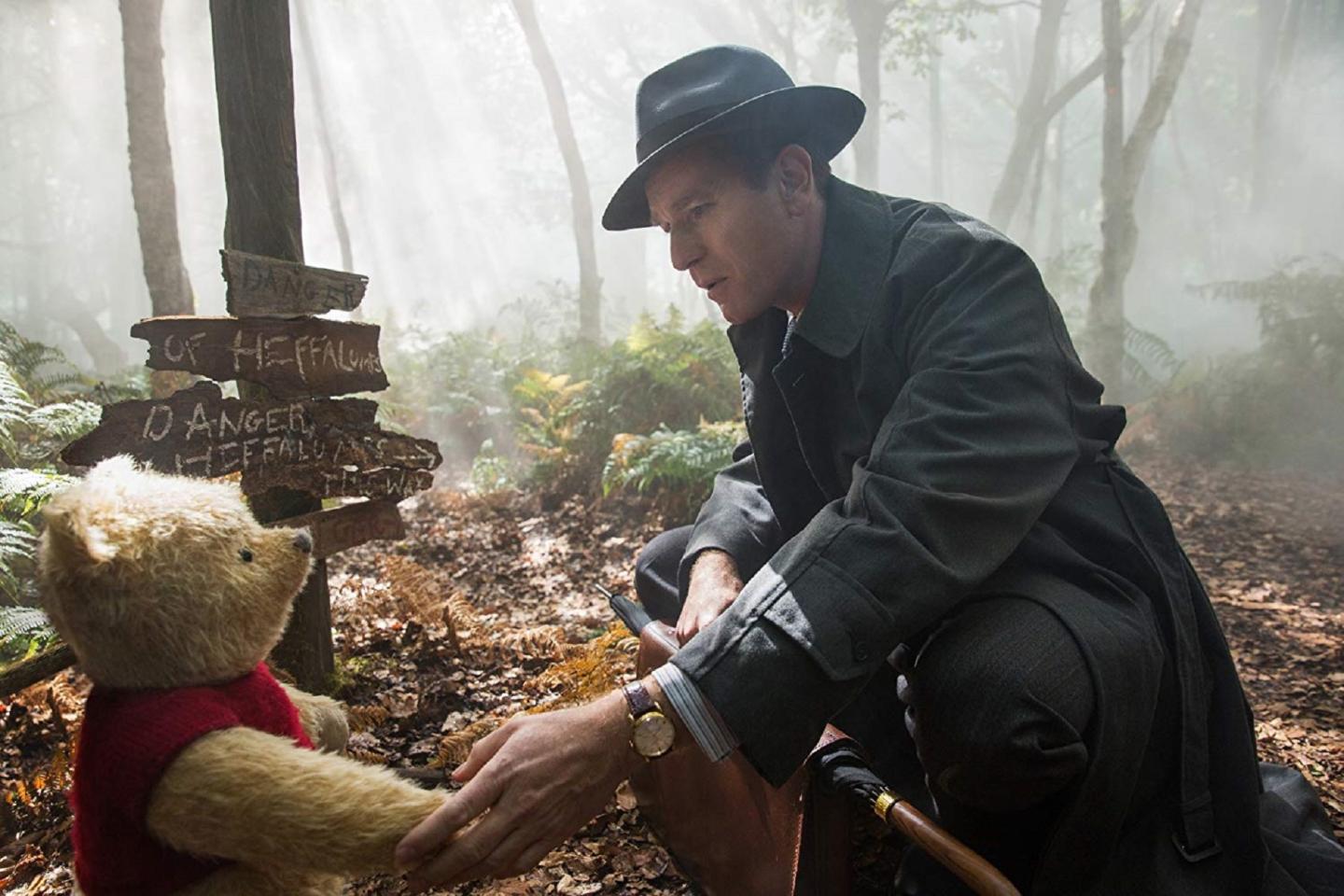 Ewan McGregor as Christopher Robin