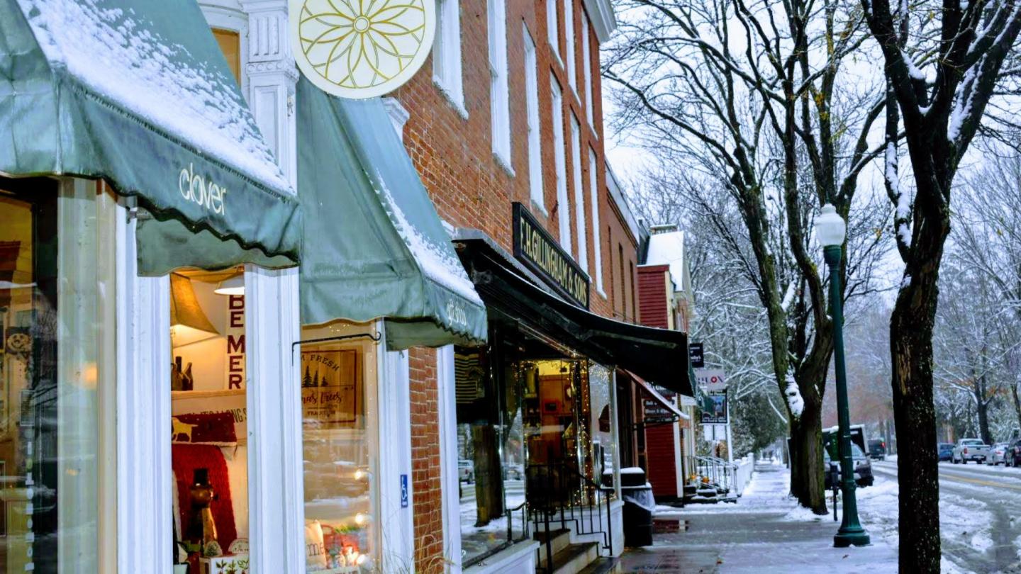Elm Street shops