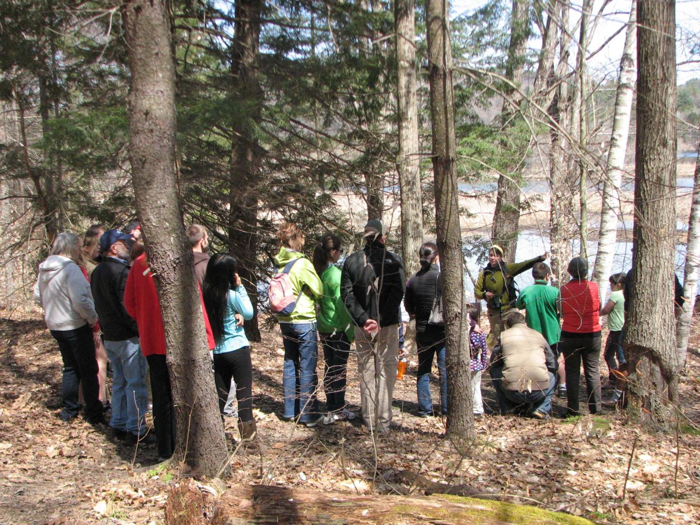 Getting outside, Earth Day.