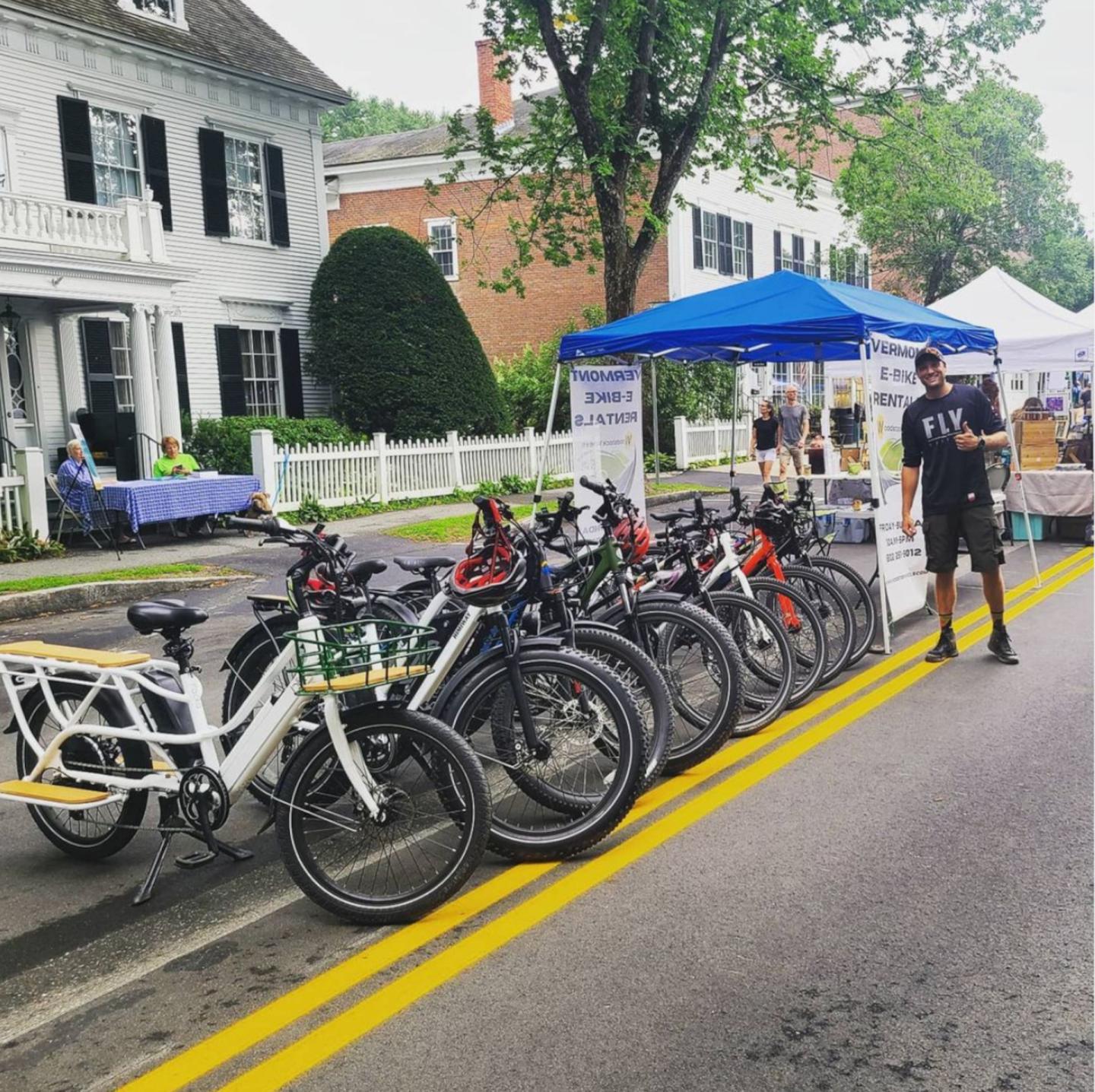 Woodstock Wheels fleet at Taste of Woodstock