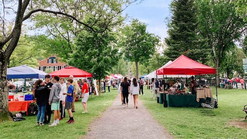 Festival in Woodstock, VT