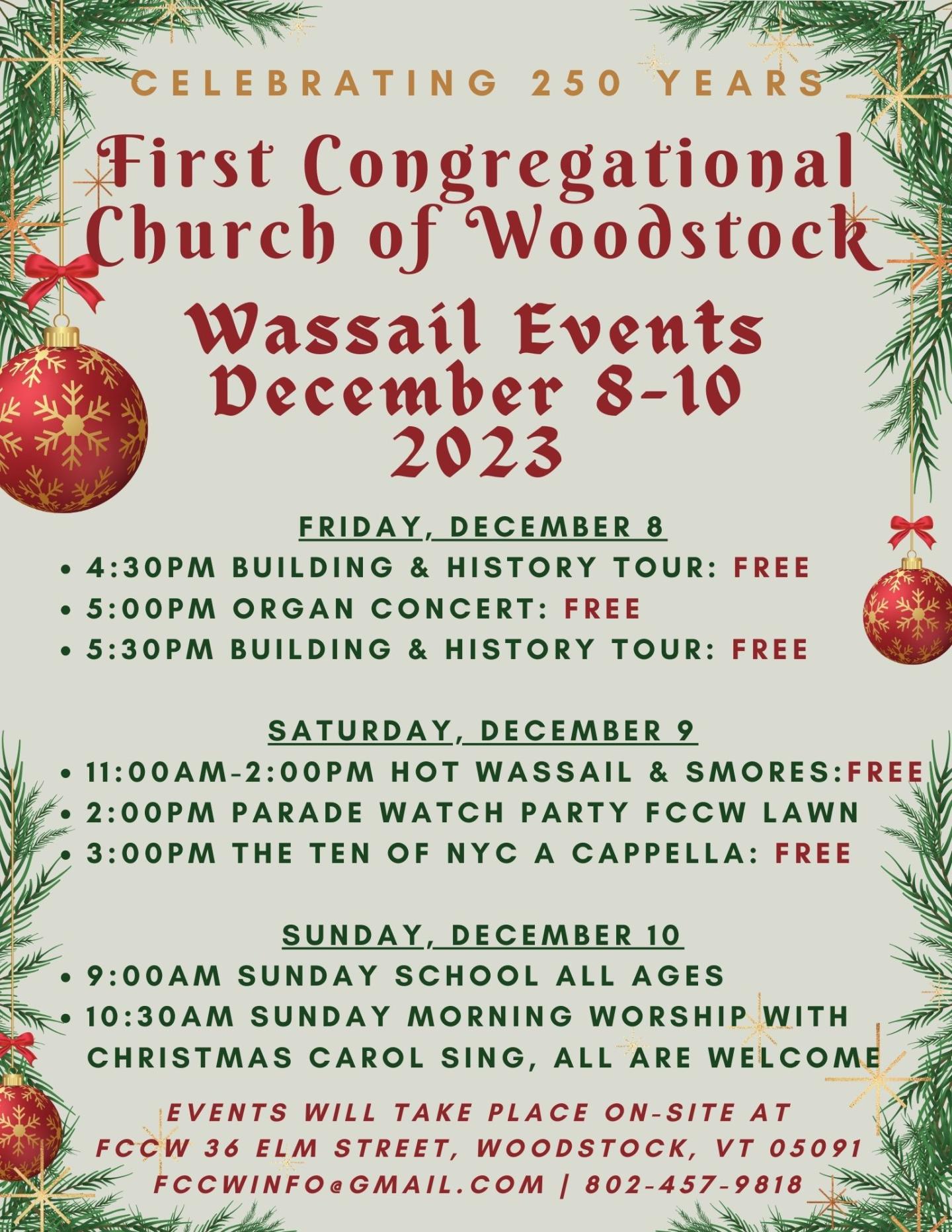 FCCW WASSAIL 2023