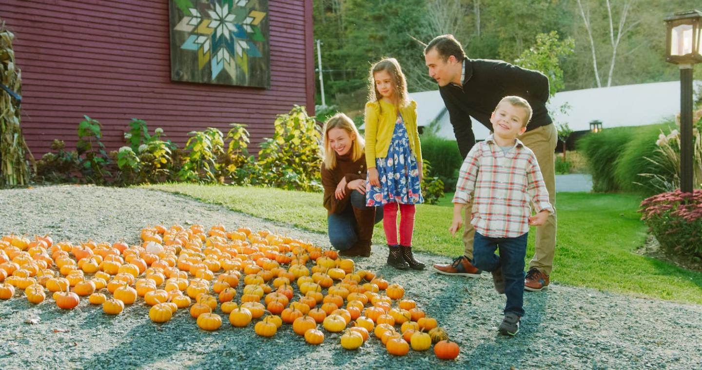Family and Pumpkins