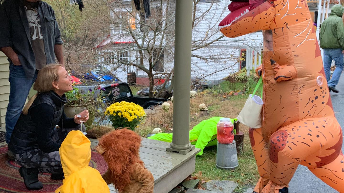trick or treating on high street
