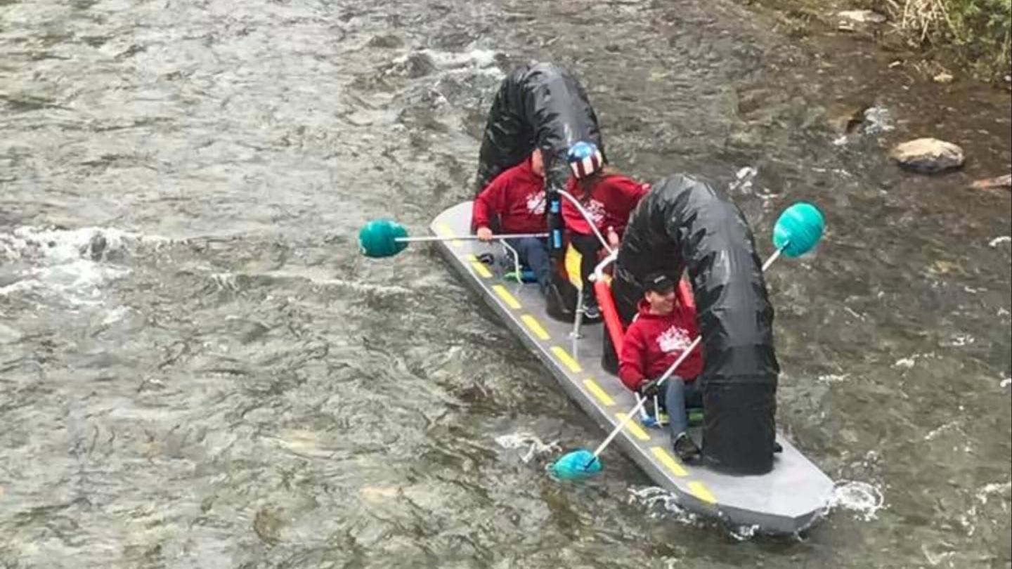 Bridgewater Raft Race boat
