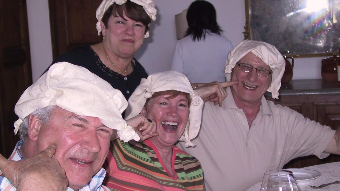 Happy customers during an evening with Odyssey Events