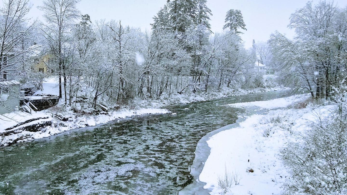 Ottauquechee in winter