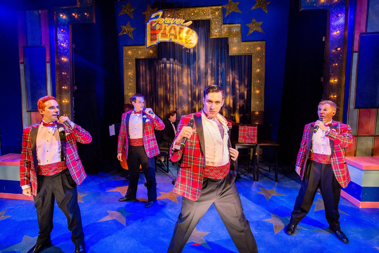 Forever Plaid performance Artistree's Grange Theatre
