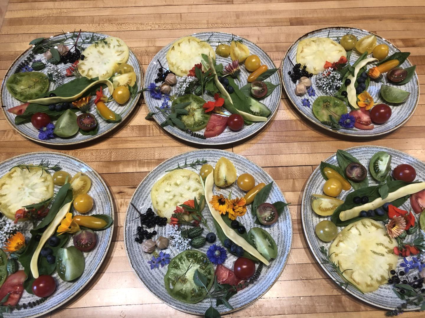 Tomato Tasting Plates