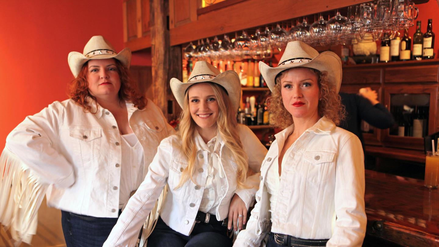 Nikki Switzer, Allie Seibold, Kimberly Doreen, Burns