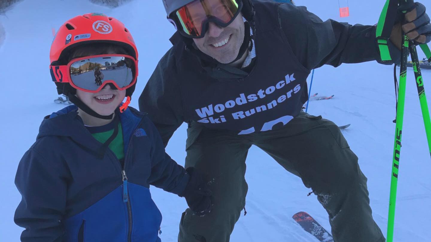 Freyer family skiing