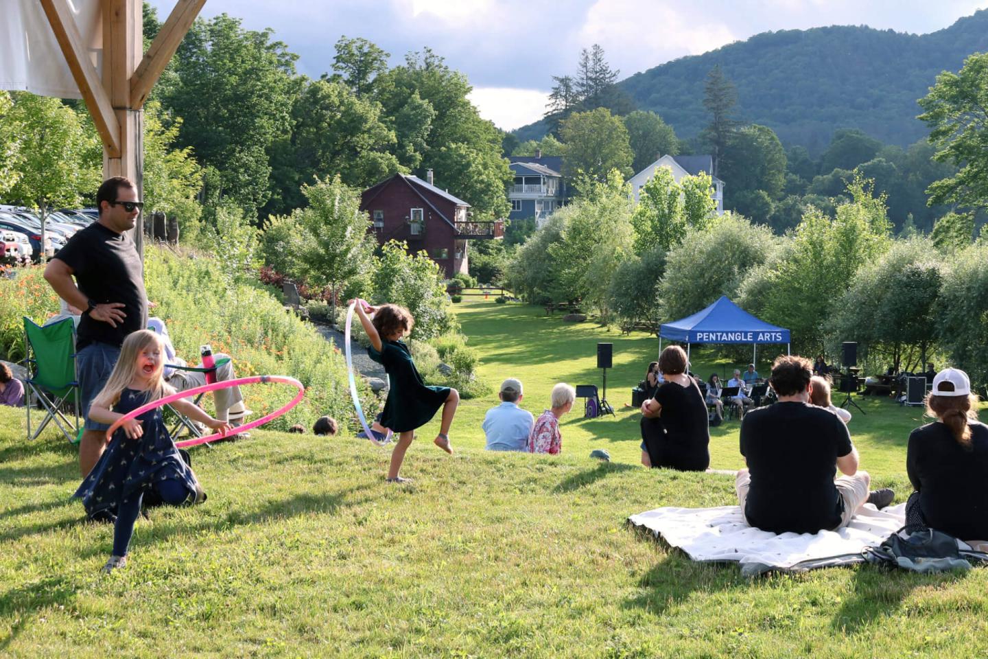 Music by river