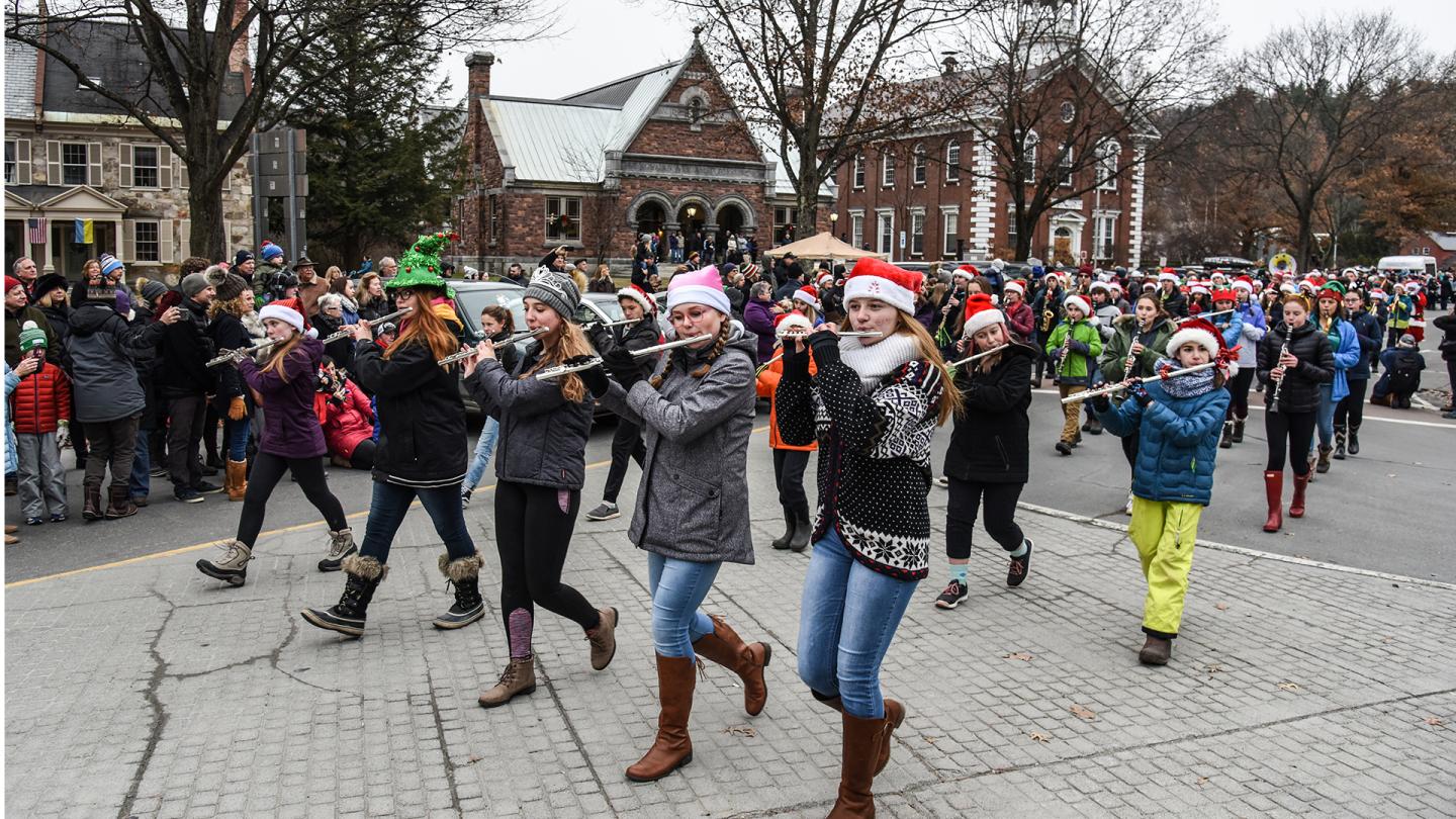 Wassail Parade Weeekend in Woodstock