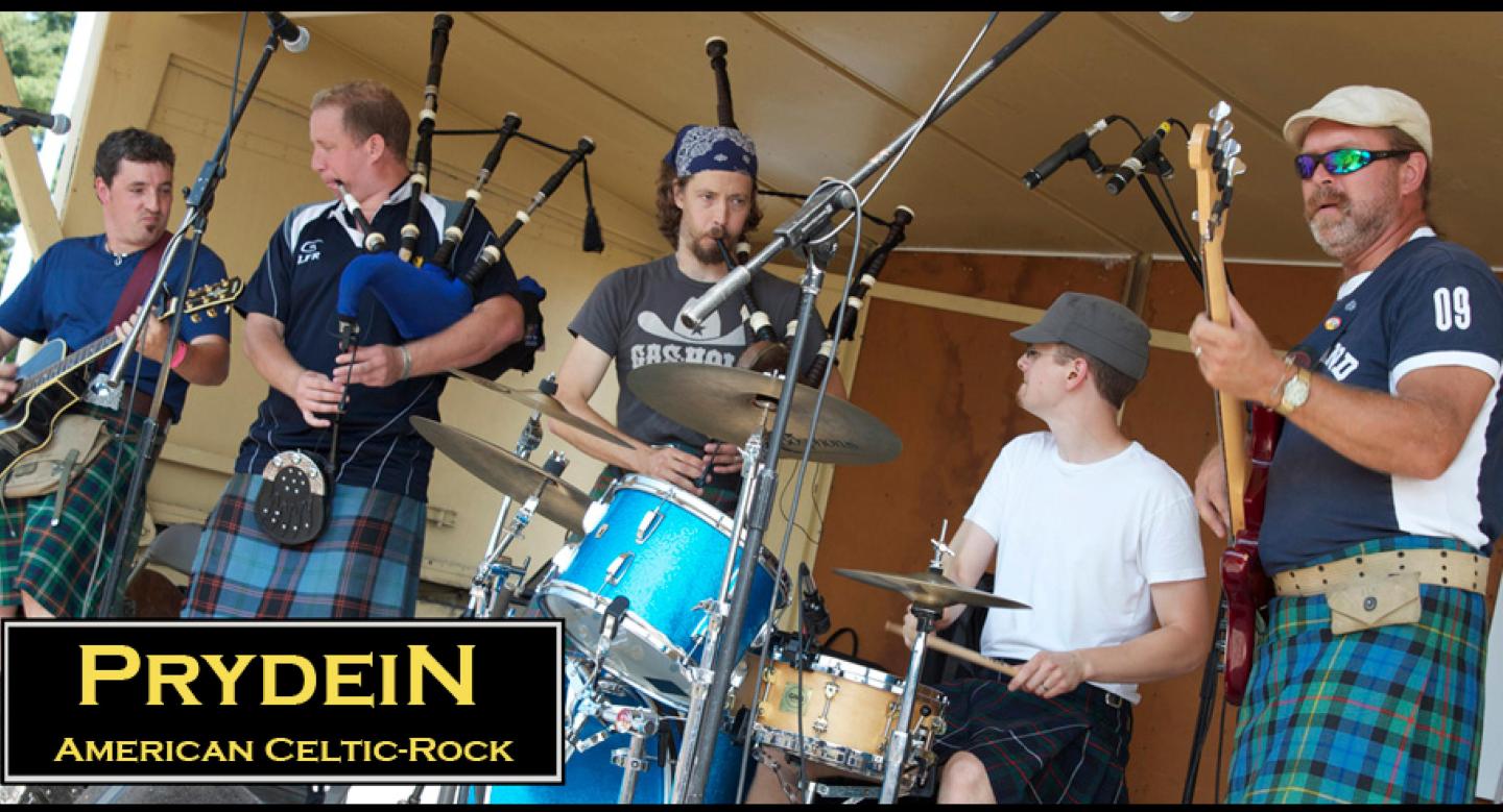 Prydein will be playing at Music by the River on July 7 at East End Park.