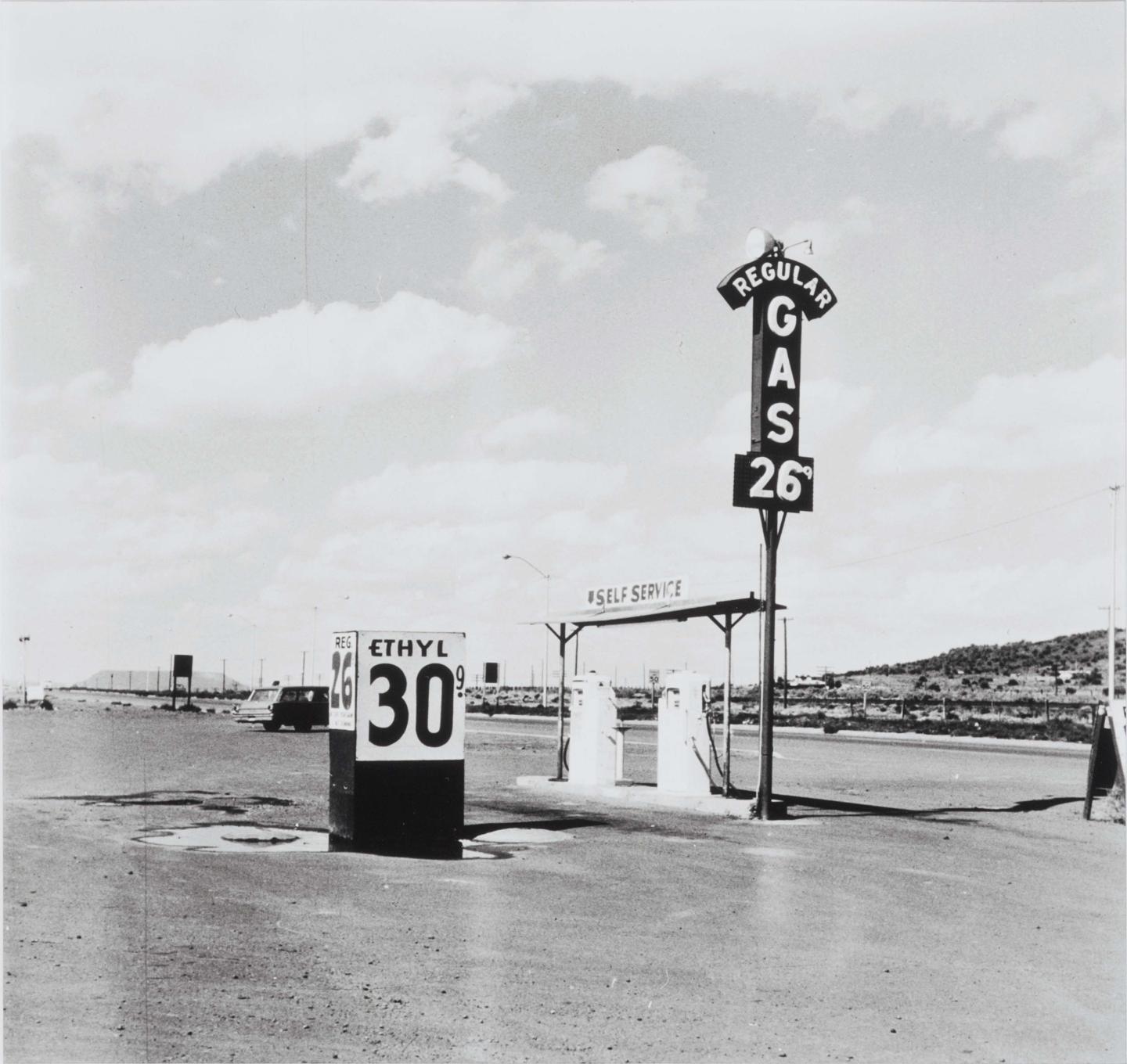 Ed Ruscha, Selected works (from ‘Twenty-six Gasoline Stations’), 1962