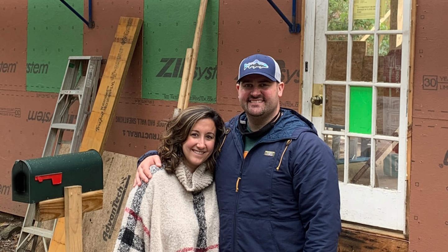 Ralph Family build a house