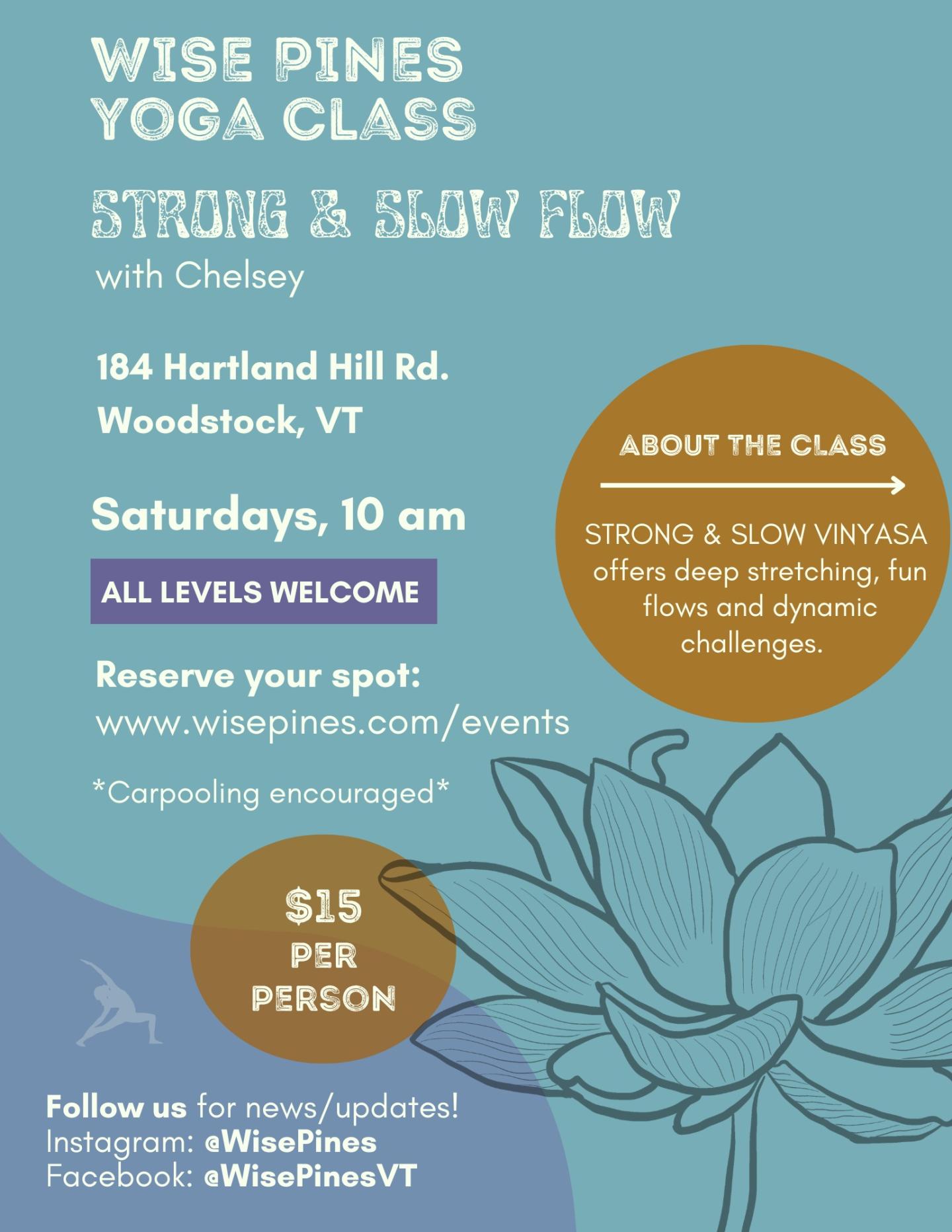 Strong & Slow Flow