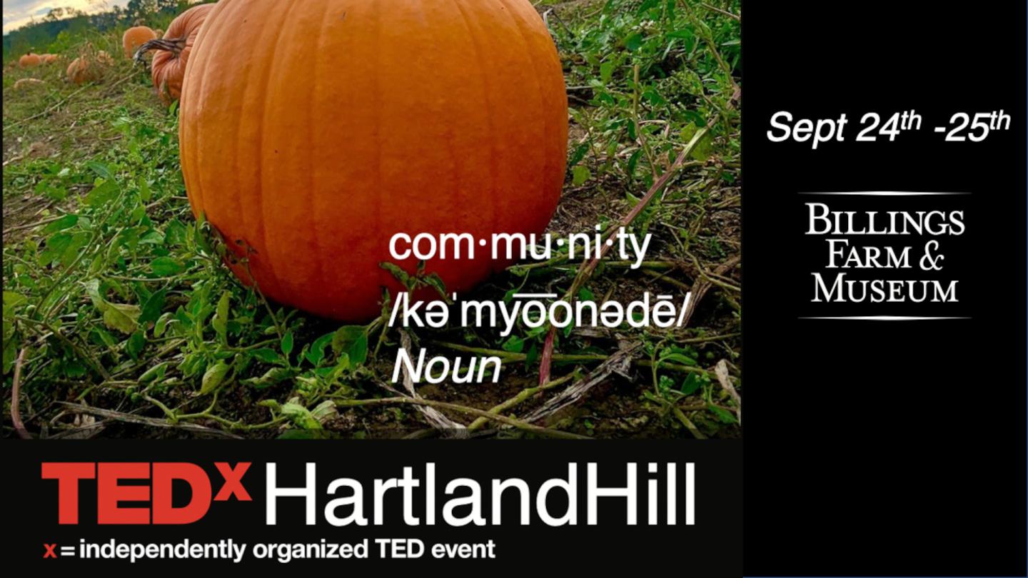 TedxHartlandhill Sept