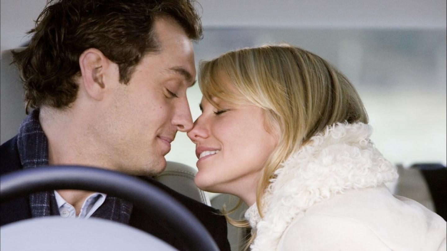 Jude Law and Cameron Diaz in The Holiday